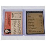 Lot of 2  Vintage Baseball Cards Featuring Mel Ott and Lou Gehrig