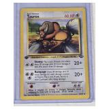 Tauros 1st Edition Pokemon #47/64 - Trading Card