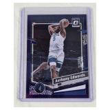 Anthony Edwards 2023-24 Panini Donruss Optic Purple Prizm #59 - Minnesota Timberwolves Basketball Card