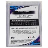 Shohei Ohtani 2021 Topps Finest #54 - Los Angeles Angels Baseball Card