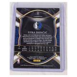 Luka Doncic 2020-21 Panini Select Prizm Concourse #15 - Dallas Mavericks Basketball Card