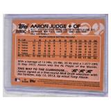 Aaron Judge 2023 Topps Chrome Refractor 35th Anniversary #88BC-1 - New York Yankees Baseball Card
