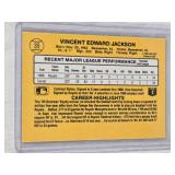 Bo Jackson Rookie 1986 Donruss Rated Rookie #35 - Kansas City Royals Baseball Card