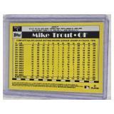 Mike Trout 2025 Topps Chrome Refactor #90CU-1 - Los Angeles Angels Baseball Card