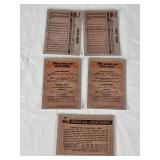 Lot of 5 Pete Rose Baseball Cards including 1983 Topps Super Veteran and All Star cards.