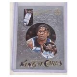 Anthony Edwards 2021-22 Panini Illusions King of Cards #13 - Minnesota Timberwolves Basketball Card