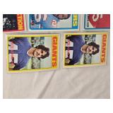 Over 40 1970s Vintage Football Cards Featuring Players Like Len Barney, Roman Gabriel, and Ken Burroughs