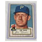 Joe Muir 1952 Topps #154 - Pittsburgh Pirates Vintage Baseball Card