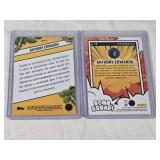 Lot of 2 Anthony Edwards Inserts with Instinct and Bomb Squad Designs