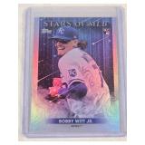 Bobby Witt Jr. Rookie 2022 Topps Stars of MLB Foil #SMLB-82 - Kansas City Royals Baseball Card