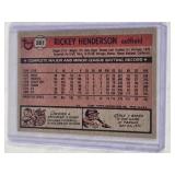 Rickey Henderson 1981 Topps #261 - Oakland Athletics Vintage Baseball Card