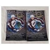Lot of 2 Unopened Packs of 2022-23 Metal Universe Hockey