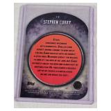 Stephen Curry 2025 Topps Finest Finishers Die Cut #F-5 - Golden State Warriors Basketball Card