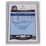 Nino Niederreiter 2015-16 O-Pee-Chee Platinum Black Refracor #47 and Numbered 43/99 - Minnesota Wild Hockey Card