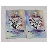 Lot of 2 Unopened Packs 2020-21 SP Hockey Packs