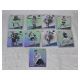 Lot of 8 Tennis Sports Cards Featuring Pete Sampras, Pat Rafter, John Newcombe, and Others - Includes Holo Features