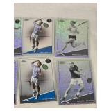 Lot of 8 Tennis Sports Cards Featuring Pete Sampras, Pat Rafter, John Newcombe, and Others - Includes Holo Features