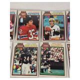 Lot of 20 Vintage 1979 Topps Football Cards Featuring Players from the New England Patriots, Green Bay Packers, and Others
