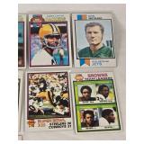 Lot of 20 Vintage 1979 Topps Football Cards Featuring Players from the New England Patriots, Green Bay Packers, and Others