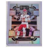 Patrick Mahomes II 2023 Panini Select Silver Holo Die Cut Prizm #49 - Kansas City Chiefs Football Card