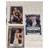 Lot of 7 Basketball Cards Featuring Luka Doncic, Stephen Curry, and Lonzo Ball