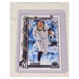 Aaron Judge 2025 Topps Holiday SP #H161 - New York Yankees Baseball Card