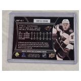 Kirill Kaprizov Rookie 2020-21 Upper Deck SPx Finite #SF-41 and Numbered 973/2999 - Minnesota Wild Hockey Card