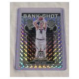 Nikola Jokic 2023-24 Panini Mosaic Silver Holo Prizm Bank Shot Insert #5 - Denver Nuggets Basketball Card