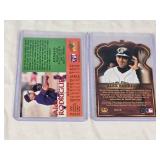 Lot of 2 Alex Rodriguez Baseball Cards Featuring Rookie and Die Cut.