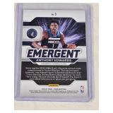 Anthony Edwards Rookie 2020-21 Panini Prizm Emergent #3 - Minnesota Timberwolves Basketball Card