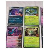 Lot of 10 Pokemon Holo Cards Featuring Gengar, Darkrai, and Other Characters
