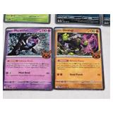Lot of 10 Pokemon Holo Cards Featuring Gengar, Darkrai, and Other Characters
