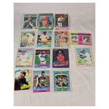 Lot of Vintage Baseball Cards Featuring Key Players Including Rickey Henderson, Jose Canseco, and Willie McCovey.
