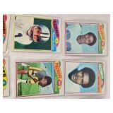 Huge Lot of Vintage Football Cards Featuring Various Players from the 1970s Era Including Teams like Dolphins, Cardinals, and Browns.