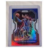 Shai Gilgeous-Alexander 2020-21 Panini Prizm Red/White/Blue #118 - Oklahoma City Thunder Basketball Card