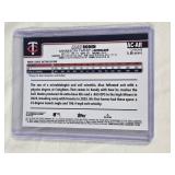 Alan Roden Rookie 2025 Topps Chrome Auto #AC-AR - Minnesota Twins Baseball Card