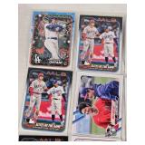 HUGE Lot of 24 Shohei Ohtani Baseball Cards featuring Elites of the Game, Souvenirs, Pitcher/Designated Hitter, and MVP Caliber cards.
