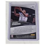 Anthony Edwards 2022-23 Panini Mosaic Silver Holo Prizm #5 - Minnesota Timberwolves Basketball Card