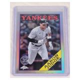 Aaron Judge 2023 Topps Chrome Refractor #88CU-1 - New York Yankees Baseball Card
