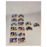 Lot of 15 1984 Leaders Vintage Baseball Cards Featuring Leaders and Notable Players