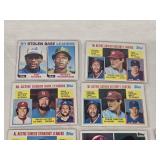 Lot of 15 1984 Leaders Vintage Baseball Cards Featuring Leaders and Notable Players