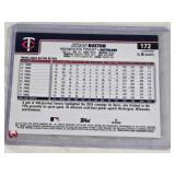 Byron Buxton 2025 Topps Chrome Purple Refractor #172 and Numbered 179/250- Minnesota Twins Baseball Card