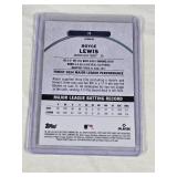 Royce Lewis 2023 Topps Finest Blue XFractor and Numbered 31/99 - Minnesota Twins Baseball Card