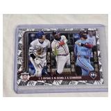 Shohei Ohtani, Ozuna, Schwarber 2025 Topps National League Home Run Leaders Foil #144