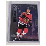 Connor Bedard Rookie 2023-24 SkyBox Metal Universe #198 - Chicago Blackhawks Hockey Card
