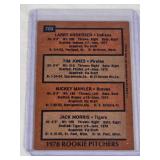 Jack Morris Rookie 1978 Topps #703 - Detroit Tigers Vintage Baseball Card