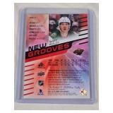 Matt Boldy 2022-23 SP Game Used New Grooves Jersey Relic - Minnesota Wild Hockey Card