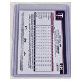 Brooks Lee Rookie 2025 Topps Chrome Lava Refractor #234 - Minnesota Twins Baseball Card