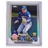 Bobby Witt Jr. Rookie Cup 2023 Topps Chrome Refractor #176 - Kansas City Royals Baseball Card