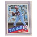 Kirby Puckett Rookie 1985 Topps #536 - Minnesota Twins Baseball Card Vintage